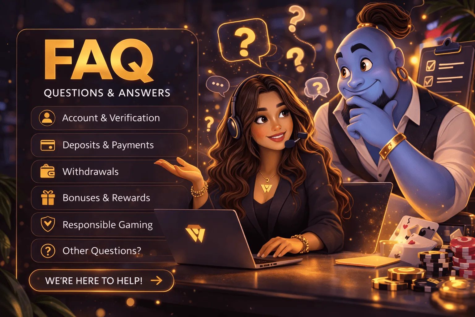 Caswino Casino Australia customer support team helping players 24/7